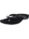 Vionic Bella Womens Slip On Thong Sandals In Black