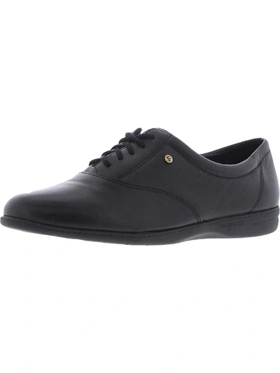 Easy Spirit Motion Womens Lace-up Oxford Casual Shoes In Black