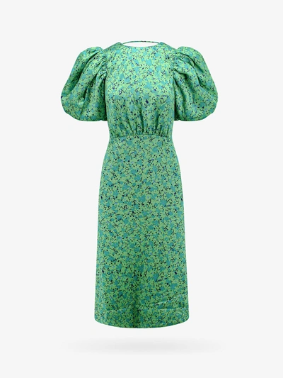 Rotate Birger Christensen Dress In Green