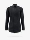 Dolce & Gabbana Gold-fit Cotton Shirt In Black