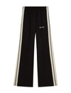 Palm Angels Classic Loose Track Pants Black Off Whit In Black