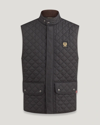 Belstaff Icon Gilet In Black