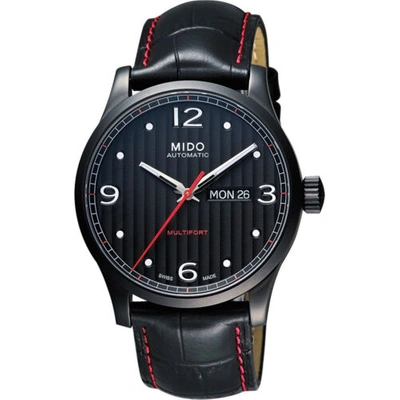 Pre-owned Mido Men's M0054303705000 Multifort 42mm Automatic Watch