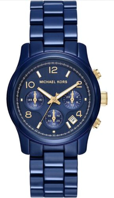 Pre-owned Michael Kors Iconic Reissue Runway Chronograph Watch, 38mm