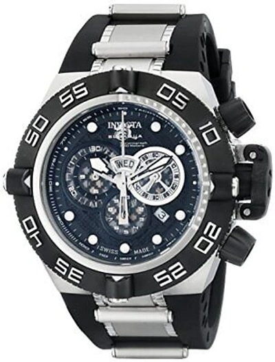 Pre-owned Invicta Men's 6564 Subaqua Noma Iv Chronograph Black Polyurethane Watch