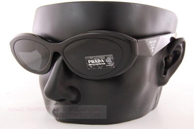 Pre-owned Prada Brand  Sunglasses Pr 26zs 16k 08z Black/dark Gray For Women