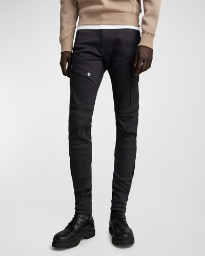 G-star Raw Men's Airblaze 3d Skinny Jeans In Pitch Black
