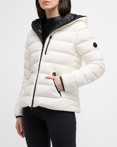 Moncler Herbe Puffer Jacket In White