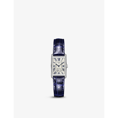 Longines Dolcevita Watch, 20.8mm X 32mm In Blue