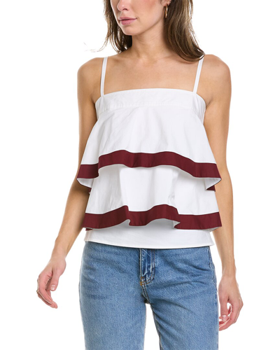 Tory Burch Sage Top In White