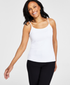 Inc International Concepts Women's Layering Camisole Top, Created For Macy's In Bright White
