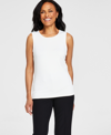 Inc International Concepts Women's Crewneck Layering Tank Top, Created For Macy's In Fresh Cream