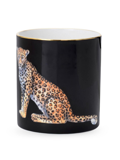 Halcyon Days Leopard Pen Pot