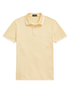 Polo Ralph Lauren Men's Stretch Mesh Polo Shirt In Fall Yellow White