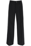 MM6 MAISON MARGIELA STRAIGHT CUT PANTS WITH PINSTRIPE MOTIF