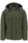 Woolrich Aleutian Padded Jacket In Khaki