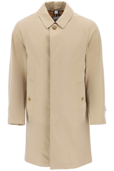 Burberry Pimlico Heritage Gabardine Car Coat In Beige