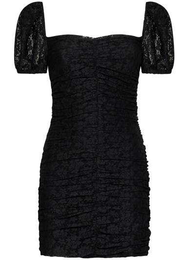 Rotate Birger Christensen Rotate Birgerchristensen Black Lace Mini Dress