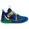 Nike Little Kids' Lebron Witness 7 Stretch Lace Basketball Shoes In Deep Royal/white/game Royal