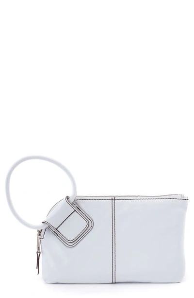 Hobo Sable Clutch In Optic White