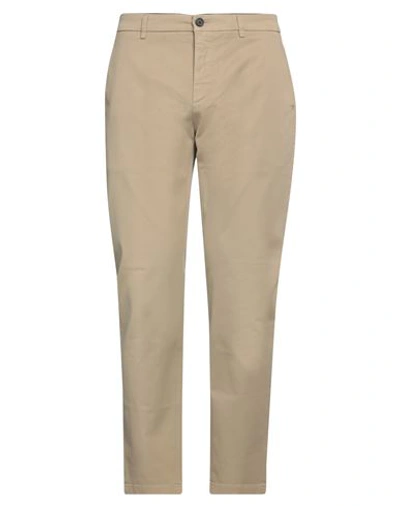 Department 5 Man Pants Sand Size 34 Cotton In Beige