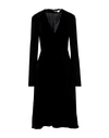 Stella Mccartney Woman Midi Dress Black Size 6-8 Viscose, Cupro
