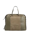 Piquadro Woman Handbag Military Green Size - Bovine Leather, Eva (ethylene - Vinyl - Acetate), Nylon