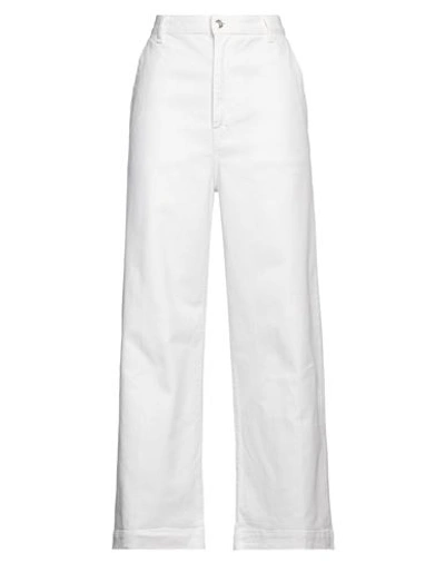 Nine:inthe:morning Nine In The Morning Woman Pants White Size 31 Linen, Cotton, Hemp