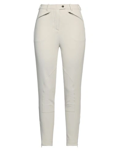 Maliparmi Malìparmi Woman Pants Cream Size 8 Polyamide, Elastic Fibres In White