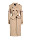 Thom Browne Woman Overcoat Sand Size 6 Cotton In Beige