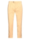 Michael Coal Man Pants Apricot Size 31 Cotton, Elastane In Orange