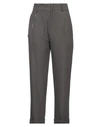 High Woman Pants Lead Size 12 Polyester, Elastane In Grey