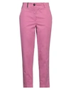 Peserico Woman Pants Magenta Size 6 Cotton, Elastane In Pink
