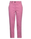Peserico Woman Pants Magenta Size 10 Cotton, Elastane In Pink