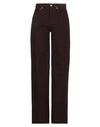 Mauro Grifoni Woman Pants Dark Brown Size 27 Cotton