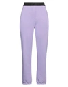 8pm Woman Pants Light Purple Size M Cotton In Purple