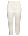 Nili Lotan Woman Pants Ivory Size 6 Cotton, Elastane In White