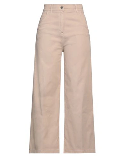 True Royal Woman Pants Blush Size 8 Cotton, Elastane In Pink