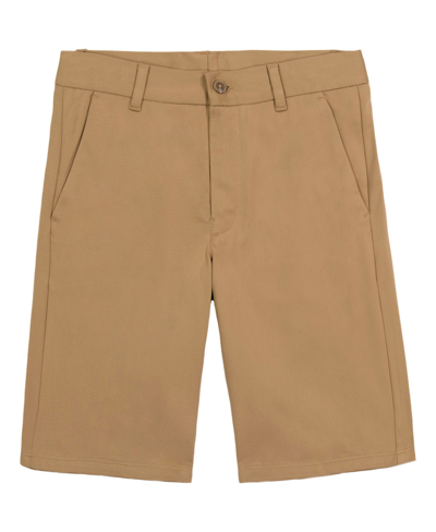 Nautica Big Boys Husky Uniform Shorts In Burnished Khaki