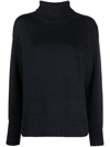 DRUMOHR ROLL-NECK MERINO JUMPER