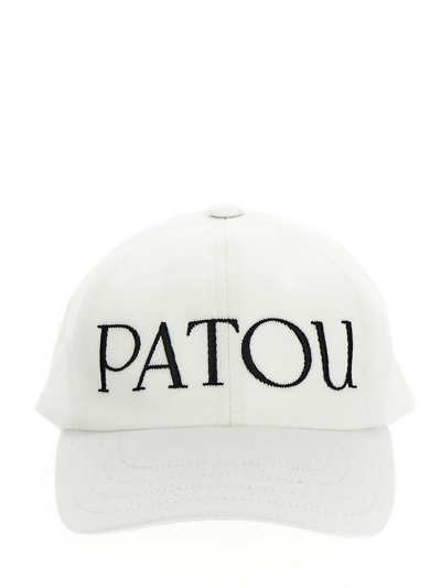 Patou Logo Baseball Cap In 090c