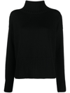 DRUMOHR ROLL-NECK MERINO JUMPER