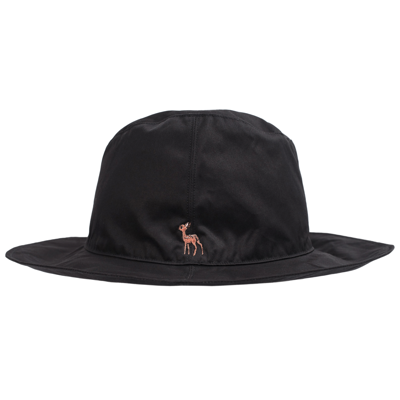 Undercover Embroidered Bucket Hat In Black