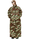 VETEMENTS CAMOUFLAGE MAXI PADDED COAT