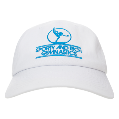Sporty And Rich Gymnastics Cap In White