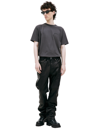 BTFL STRAIGHT LEATHER TROUSERS