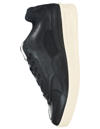 Jil Sander Panelled Low-top Sneakers In Black