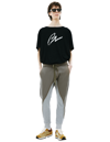 Greg Lauren Patchwork Drawstring Trousers In Multicolor