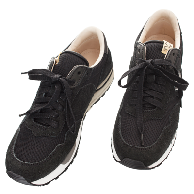 Visvim Embroidered Roland Trainers In Black