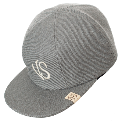 Visvim Vs Embroidered Cap In Gray